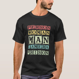 Camiseta Prisión de cámara de hombre de mujer