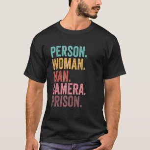 Camiseta Prisión de cámara de hombre de mujer