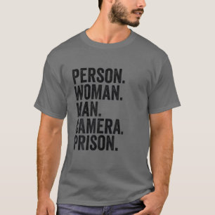 Camiseta Prisión de cámara de hombre de mujer