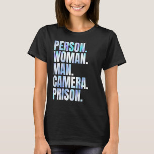 Camiseta Prisión de cámara de hombre de mujer de persona Ty