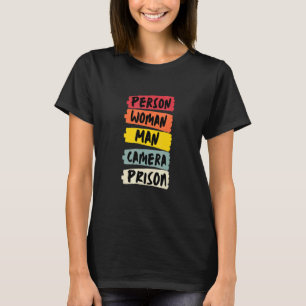 Camiseta Prisión de cámara para hombre de mujer 2