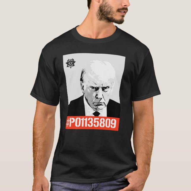 Camiseta Prisión de Donald Trump #P01135809 (Anverso)