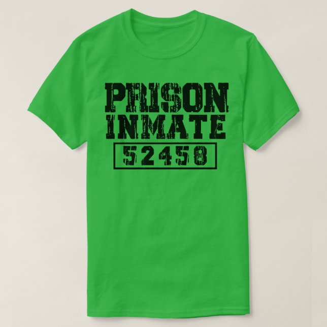 Camiseta Prisión de Halloween Prisión Hombres Mujeres Deman (Diseño del anverso)