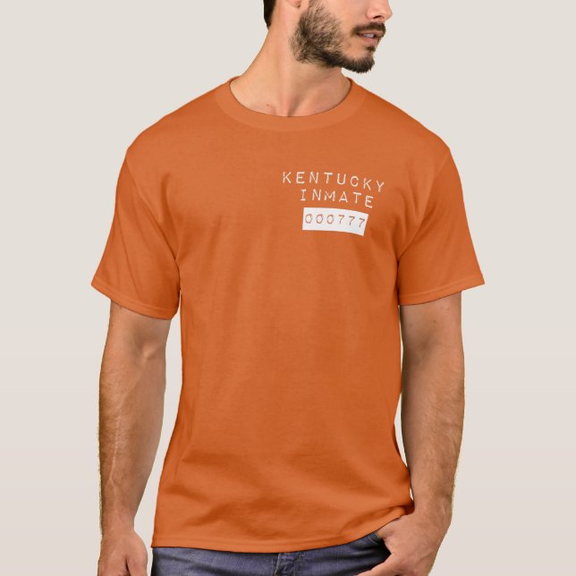 Camiseta Prisión de Prisión Estatal de Kentucky 000777 Hall (Anverso)