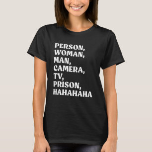 Camiseta Prisión de TV de hombre con cámara de hombre de mu