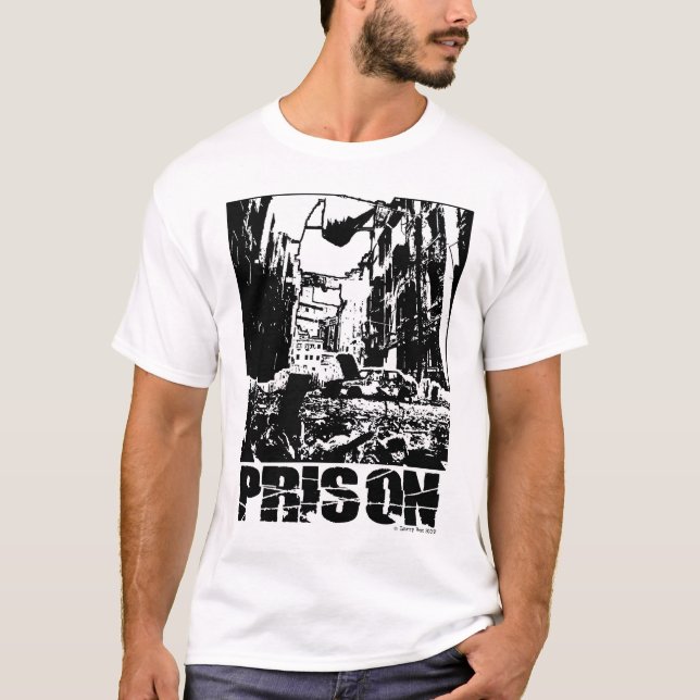 Camiseta Prisión del ghetto (Anverso)