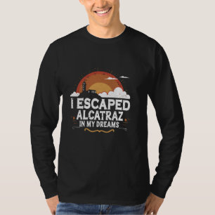 Camiseta Prisión en la isla de Alcatraz Historia de la famo