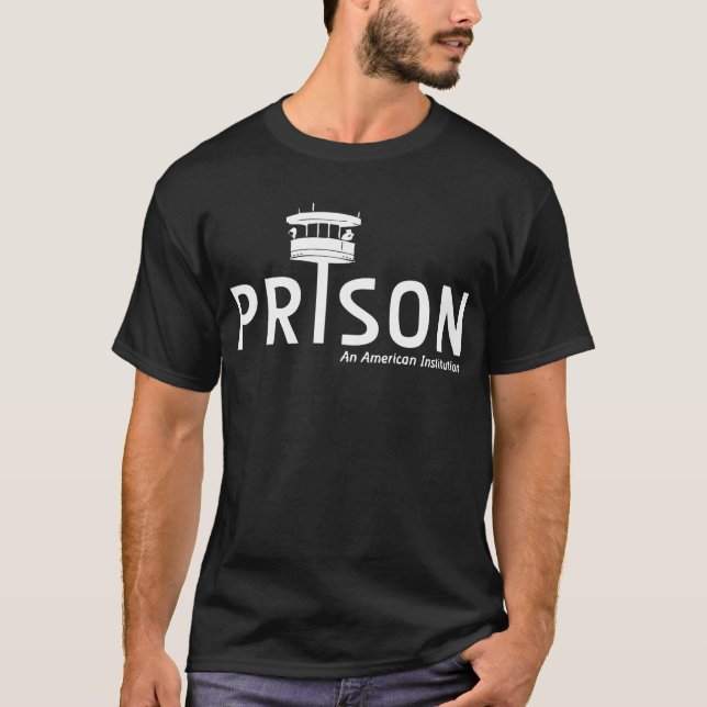 Camiseta Prisión (institución americana) (Anverso)