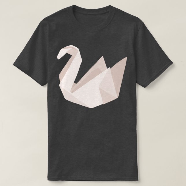 Camiseta Prisión Romper Swan de Origami (Diseño del anverso)