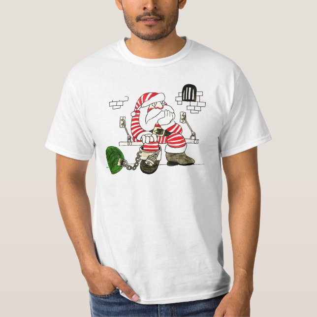 CAMISETA PRISIÓN SANTA (Anverso)