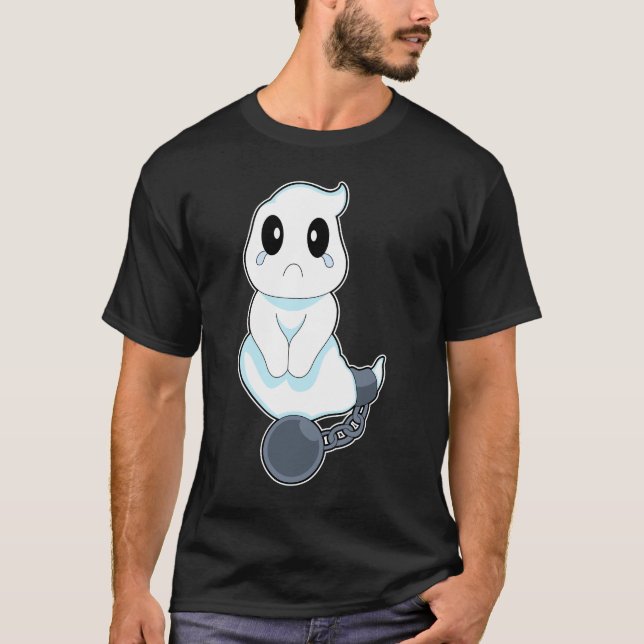Camiseta Prisionero de Ghost Halloween (Anverso)
