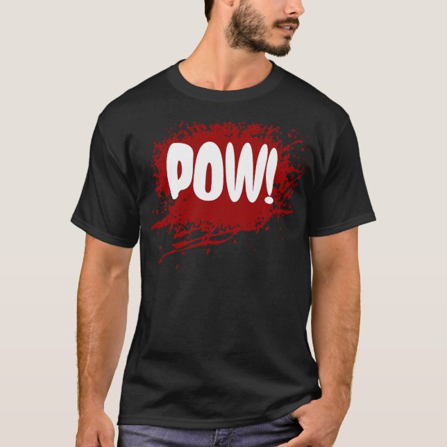 Camiseta ¡Prisionero de guerra del cómic de COMIXSANS! (Anverso)