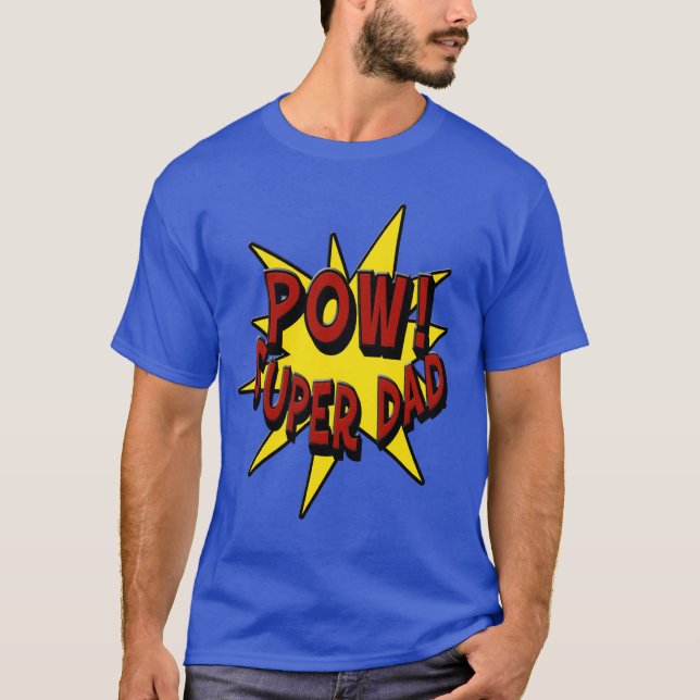 Camiseta ¡Prisionero de guerra! Papá estupendo (Anverso)