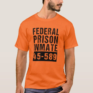 Camiseta Prisionero encarcelado de condado con traje de Hal