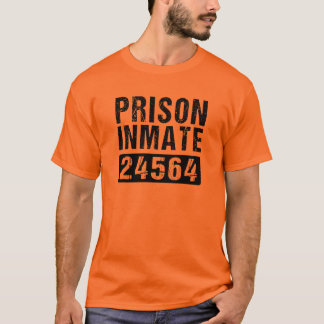 Camiseta Prisionero encarcelado de condado con traje de Hal