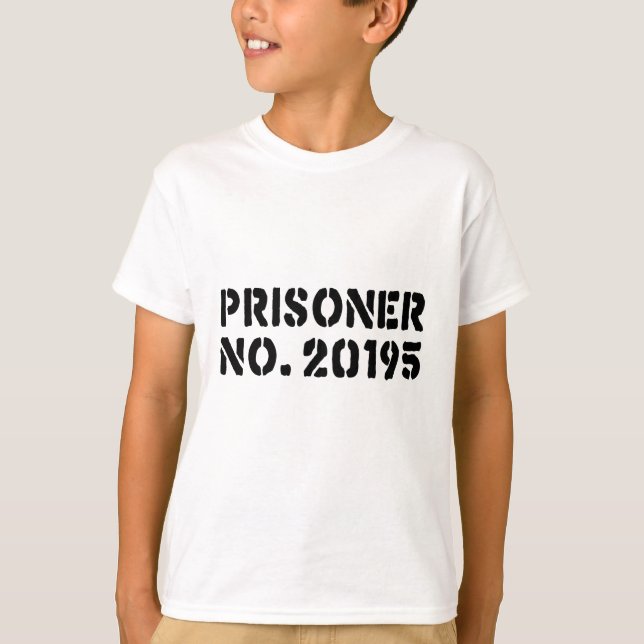 Camiseta Prisionero No. 20195 (Anverso)