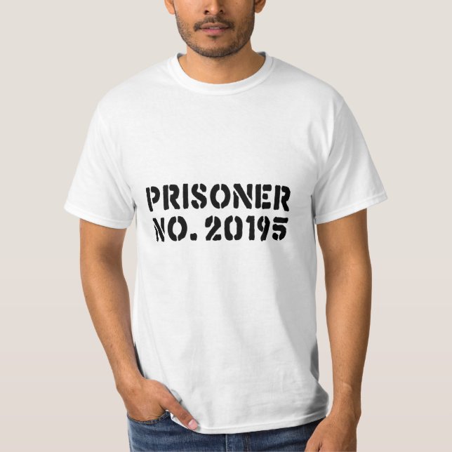 Camiseta Prisionero No. 20195 (Anverso)