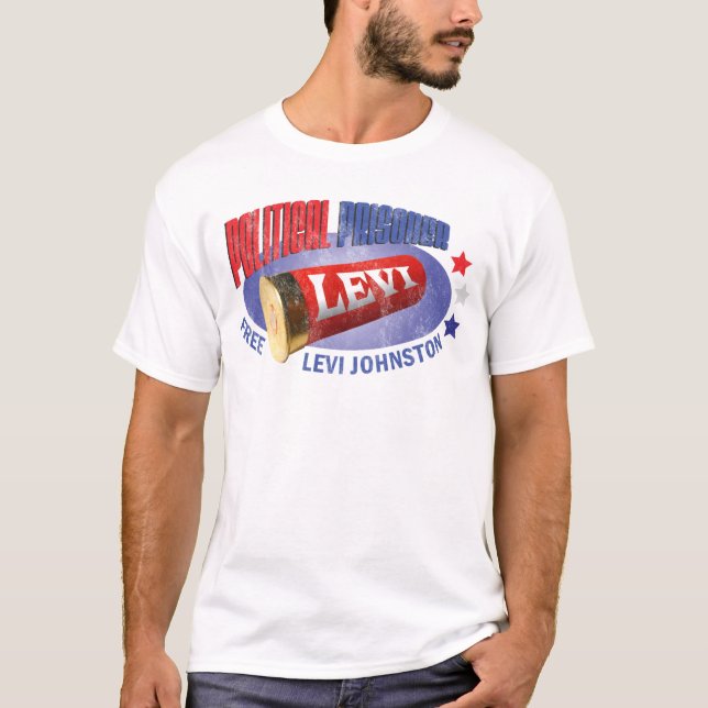 Camiseta Prisionero político Levi Johnston (Anverso)