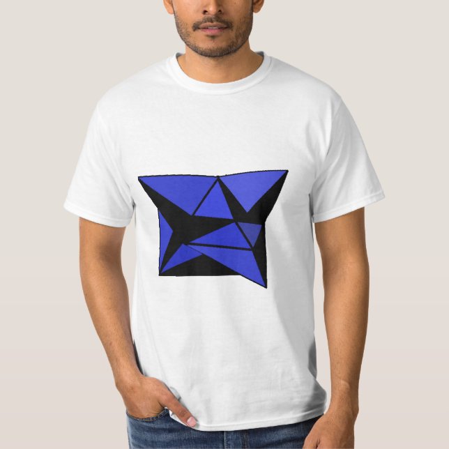 Camiseta Prisma abstracto (Anverso)