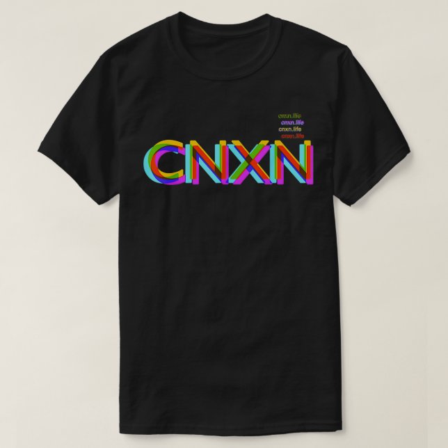 Camiseta Prisma CNXN para hombres (Diseño del anverso)