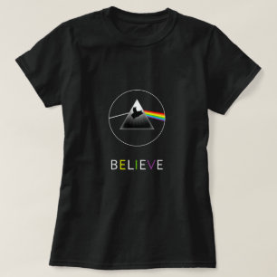 Camiseta Prisma del cerdo del Creer-Vuelo