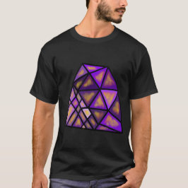 Camiseta Prisma púrpura