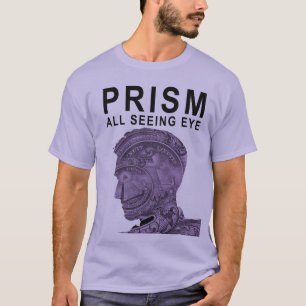 Camiseta PRISMA - todo el ojo que ve - violeta