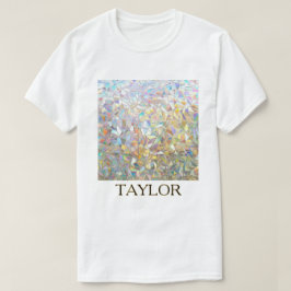 Camiseta Prismatic Stained Glass Effect - Rainbow Prismatic