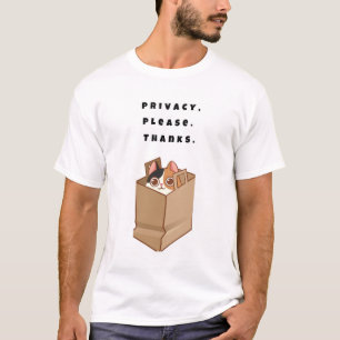 Camiseta Privacidad, por favor. ¡Gracias.