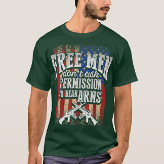 Camiseta Pro 2nd Amendment Gun Rights Anti Gun Control