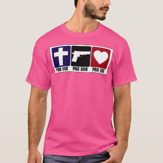 Camiseta Pro Arma Pro Dios Pro Vida