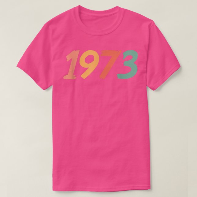 Camiseta Pro Choice 1973 Derechos de la mujer Feminismo Vin (Diseño del anverso)