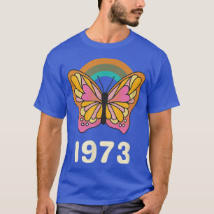 Camiseta Pro Choice 1973 Naranja de Derechos de la Mujer Pi