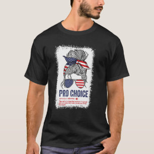Camiseta Pro Choice Definición Derechos Feministas Mi Cuerp