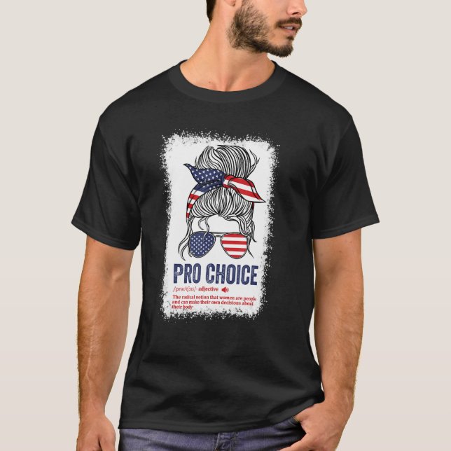 Camiseta Pro Choice Definición Derechos Feministas Mi Cuerp (Anverso)