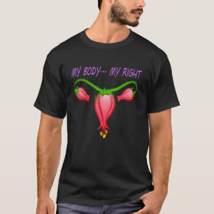 Camiseta Pro Choice Mi Cuerpo Mi Elección Mi Uterus Mi Ab D