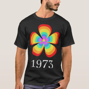 Camiseta Pro Choice Rainbow 1973 Colo de flores de derechos