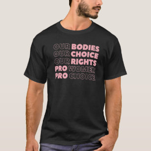 Camiseta Pro Choice Su Cuerpo Su Elección Roe Wade Texas Wo