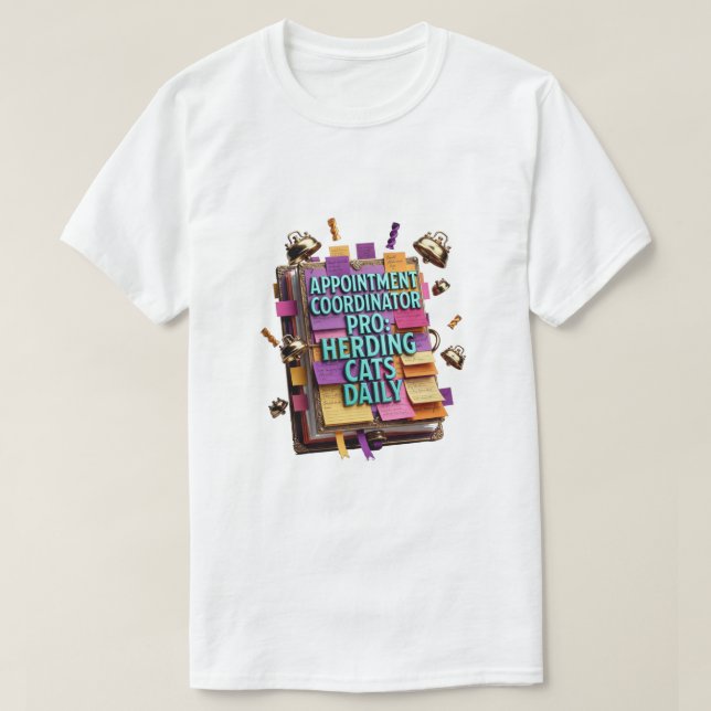 Camiseta Pro Coordinadora de Citas (Diseño del anverso)