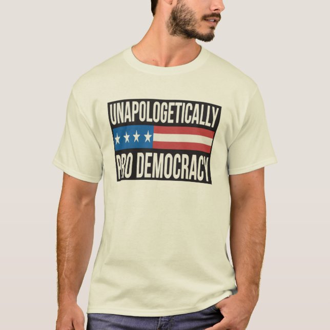 Camiseta pro democracia (Anverso)