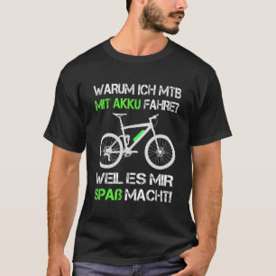 Camiseta Pro E Bike Por Qué Llevo Con Batería E Mtb E Mount