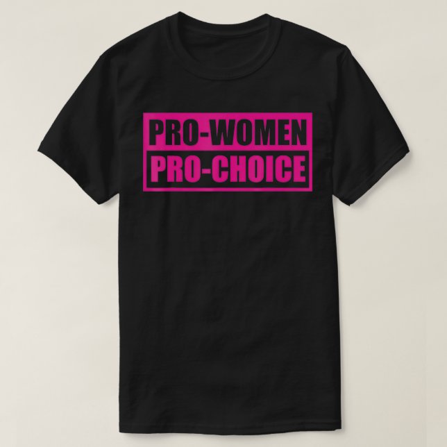 Camiseta Pro Elección para mujeres (Diseño del anverso)