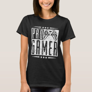 Camiseta Pro Gamer - Mejor jugador en línea del controlador