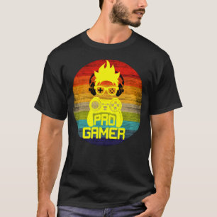 CAMISETA PRO GAMER - NERD DE JUEGOS