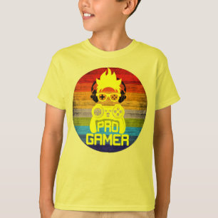 CAMISETA PRO GAMER - NERD DE JUEGOS