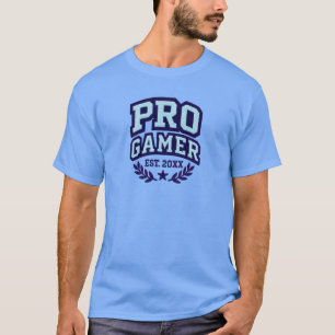 Camiseta PRO GAMER — Parche Varsity Chenille