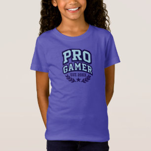Camiseta PRO GAMER — Parche Varsity Chenille