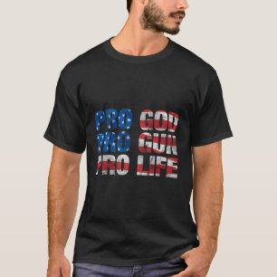 Camiseta Pro God Pro Gun Pro Life