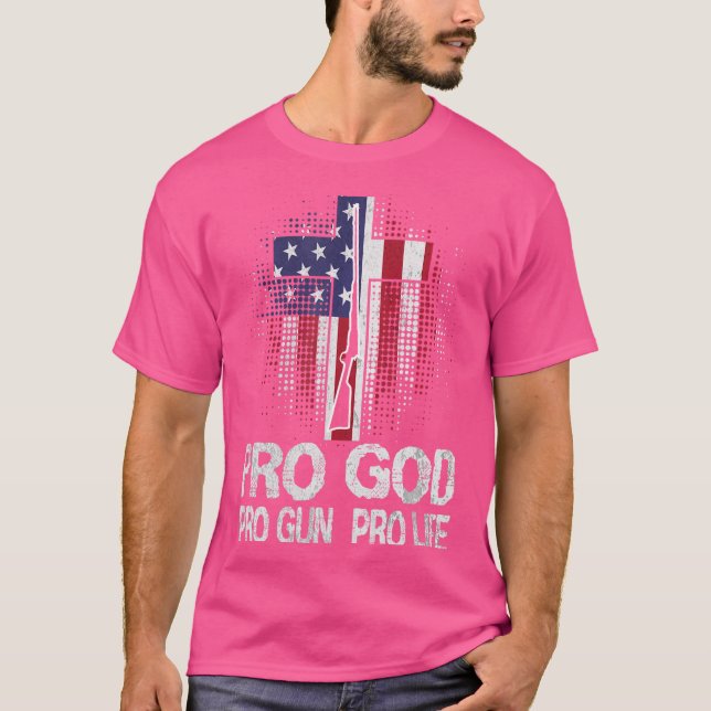 Camiseta Pro God Pro Gun Pro Life (Anverso)