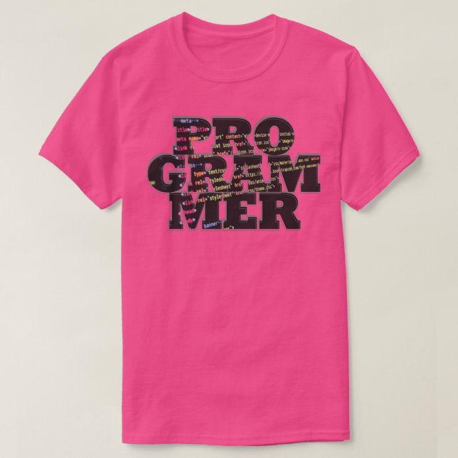 CAMISETA PRO GRAM MER (Diseño del anverso)